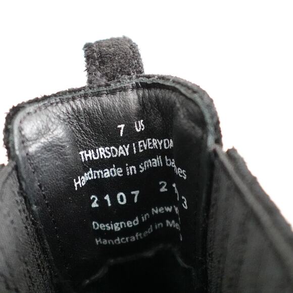 Thursday Boot Co Dreamer Bootie Black Suede - Picture 9 of 11